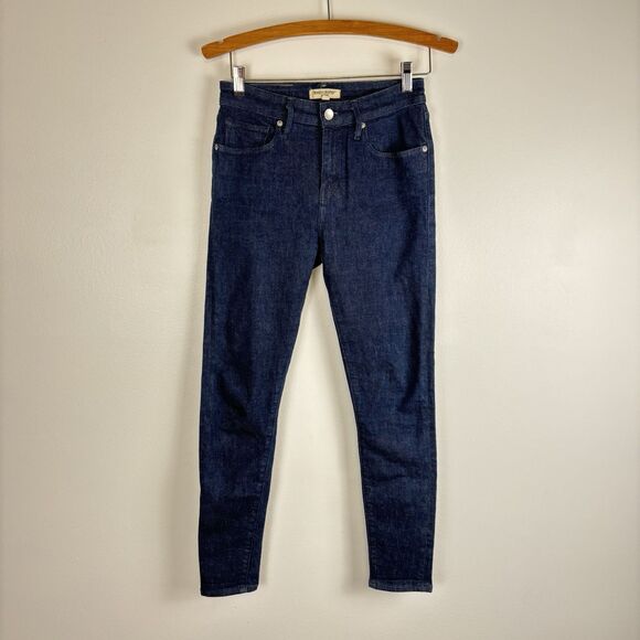 Levi’s Made & Crafted Women Jean 27 Blue Sliver Skinny High-Rise Zipper Selvedge - Picture 1 of 11